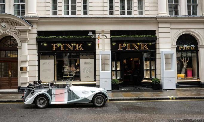 Thomas Pink Storefront Logo Design