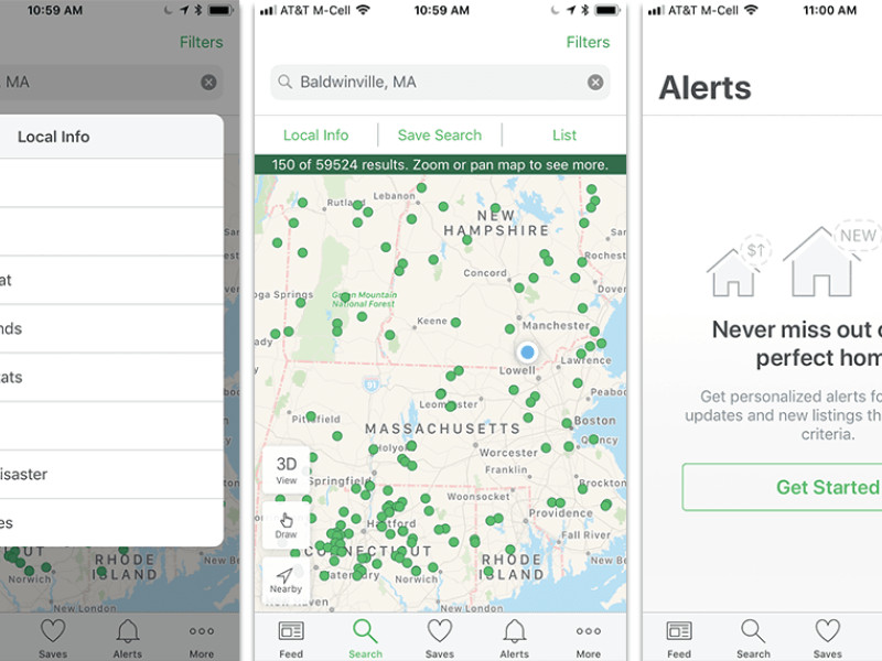 Trulia Navigation App Design