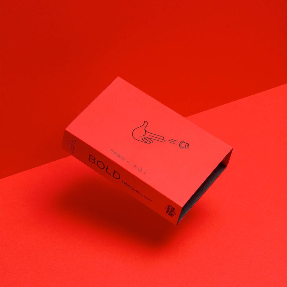 Volcano At Home Red Packaging Design