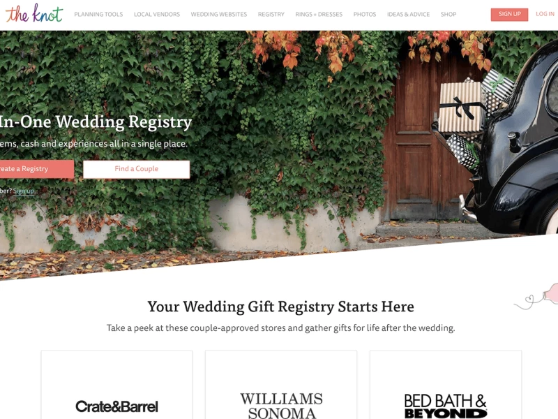 The Knot Organized Website