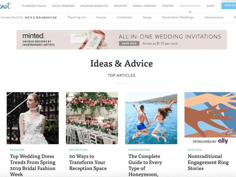 How To Create A Wedding Website Using The Knot Best FREE Wedding ...