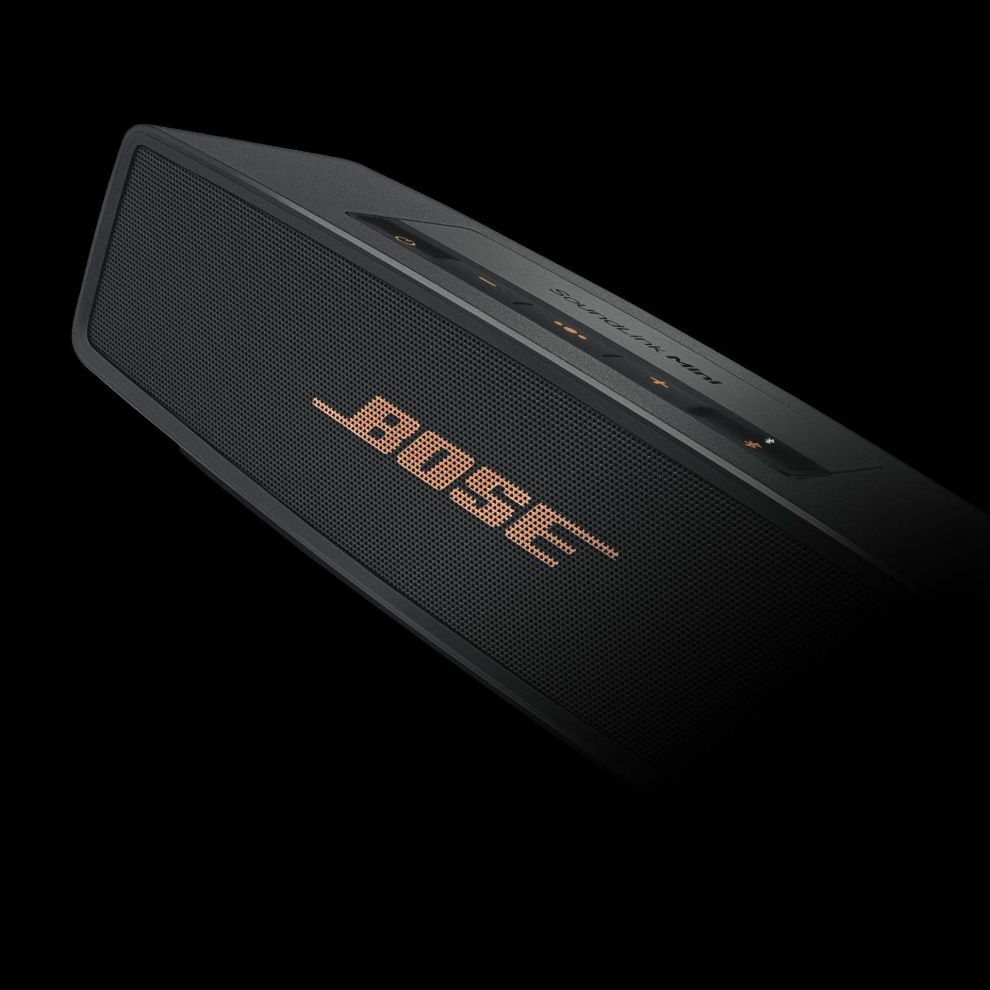 Bose Black Speaker Logo Design