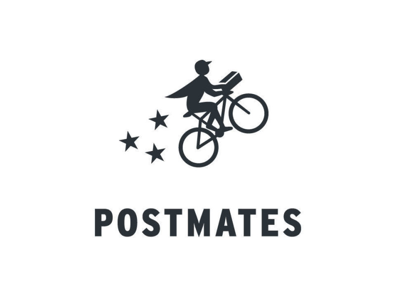 Postmates Top Logo Design