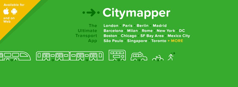 Citymapper FB Banner Logo Design