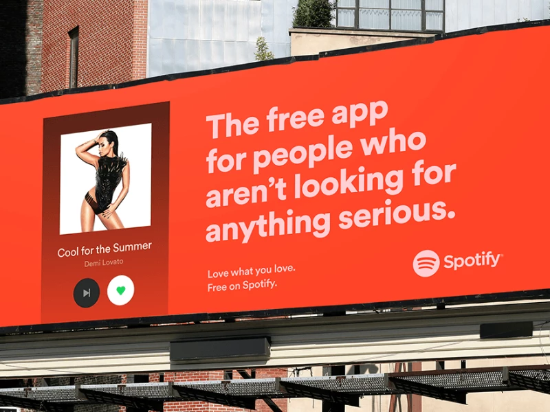 Spotify Billboard Ads