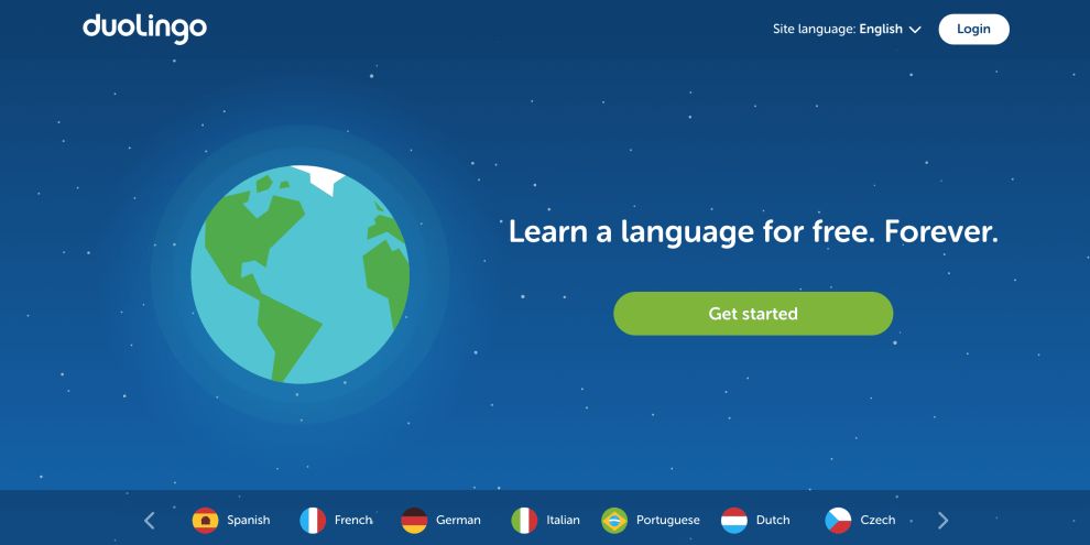 Duolingo Desktop App Design