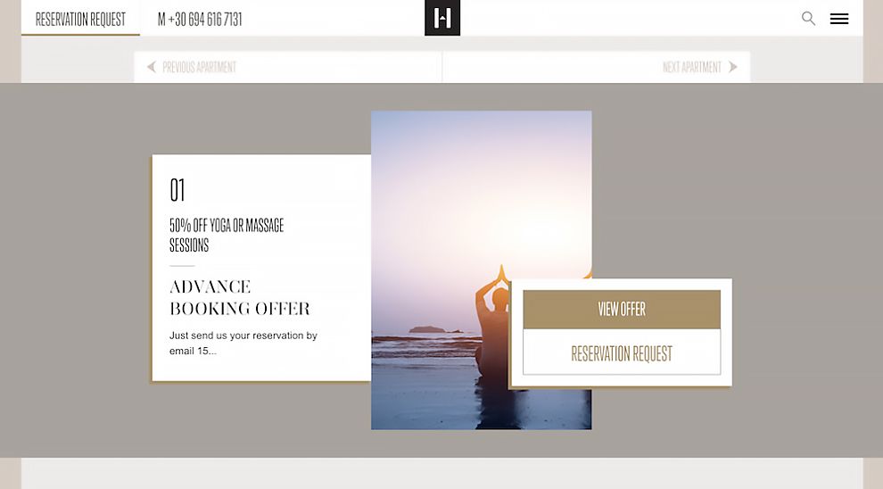 Harbor Suites Calm Web Design