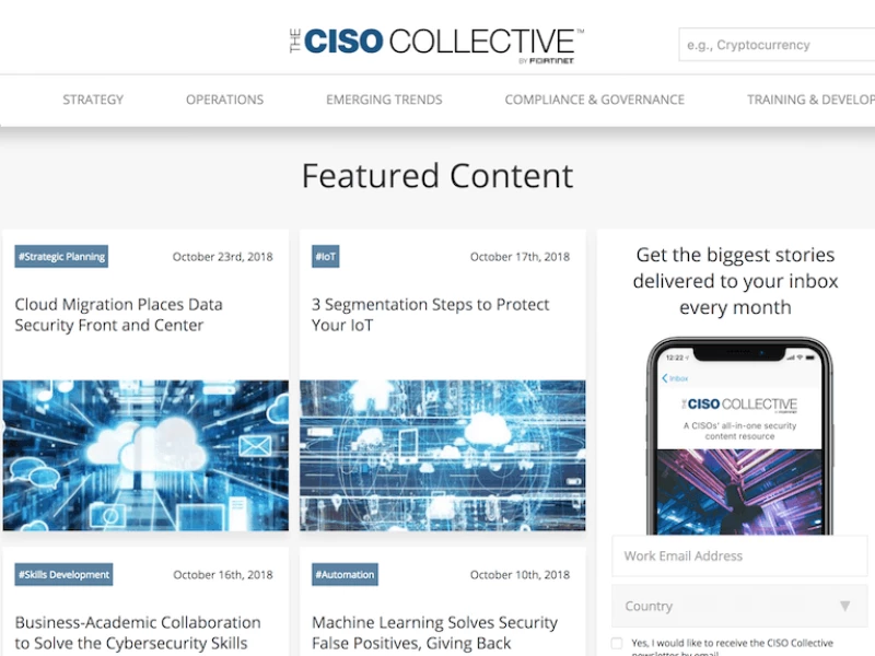The CISO Collective Web Design
