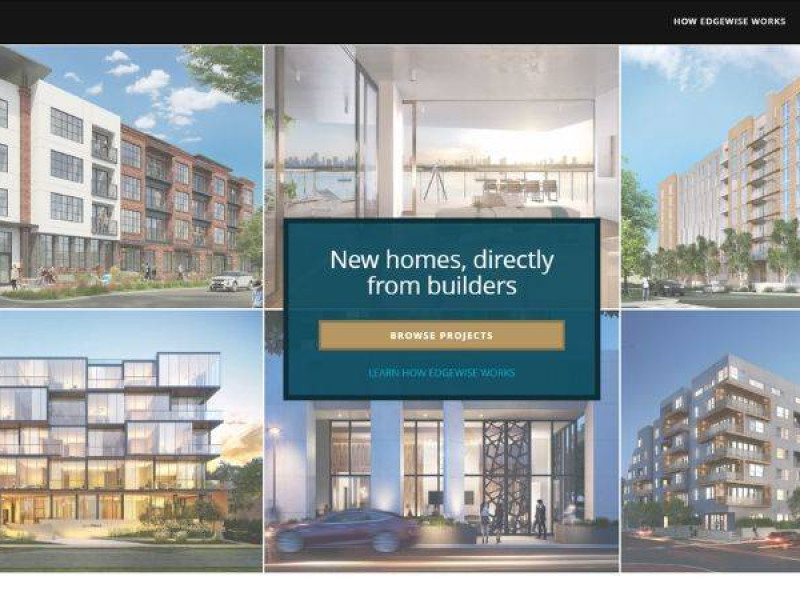 real estate web design - Edgewise