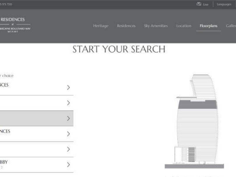 real estate web page design