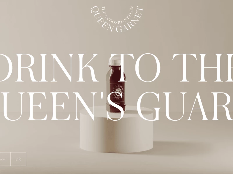 Queen Garnet Website Design