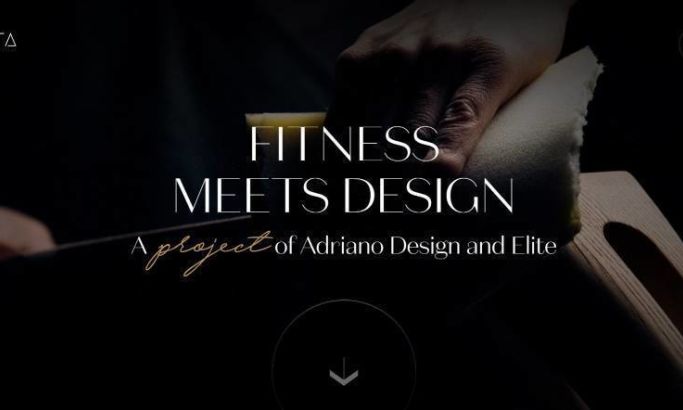 Fuoripista website home page bold typography screenshot