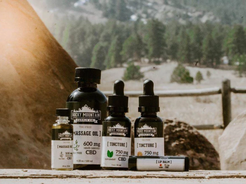 Rocky Mountain Supply Co. packaging boxes package design