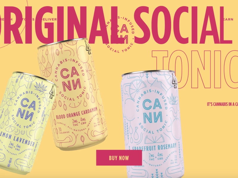 DrinkCann website design