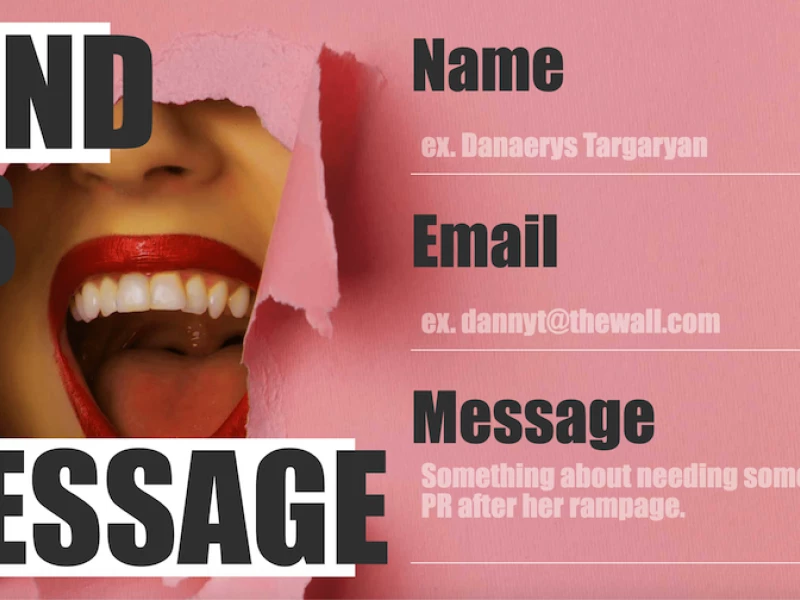 Action Mary website design
