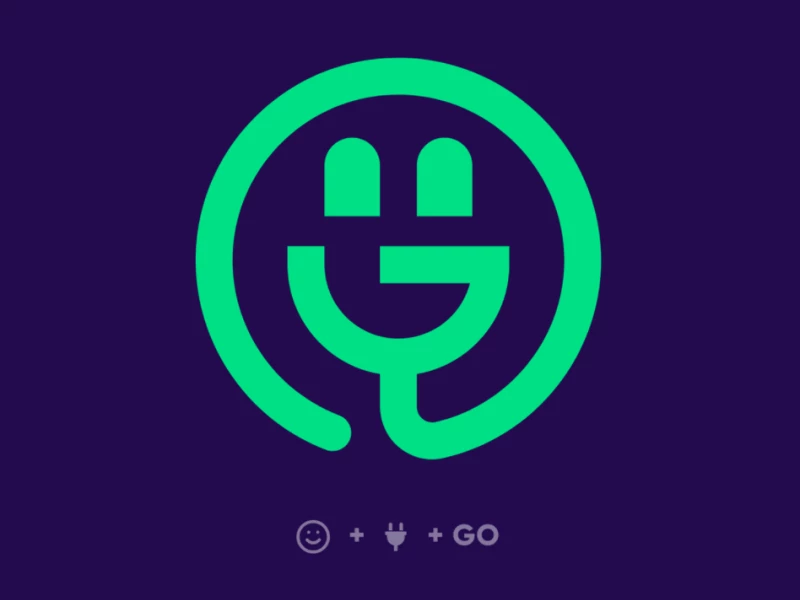 GoVolt logo design
