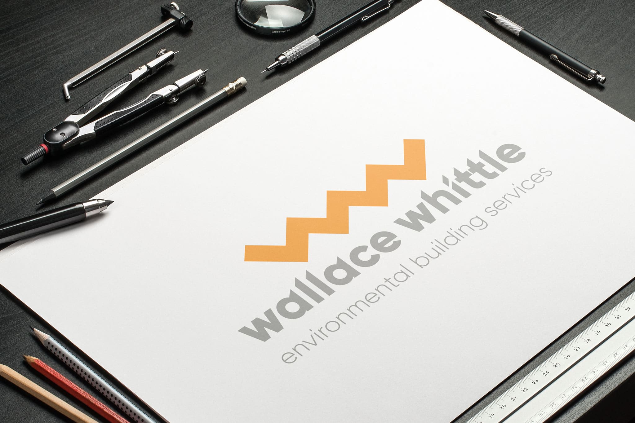 Wallace Whittle logo design by Launch Digital