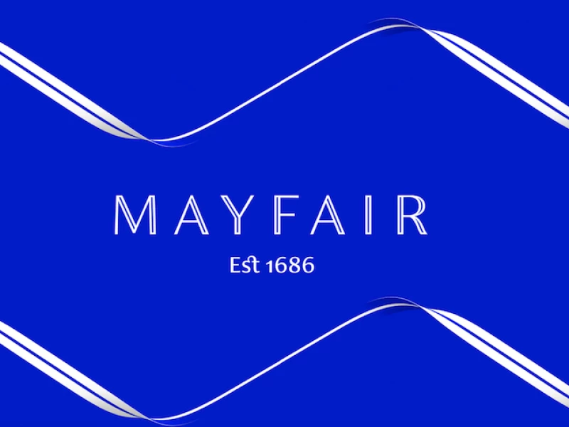 Mayfair brand print design by Someone in London