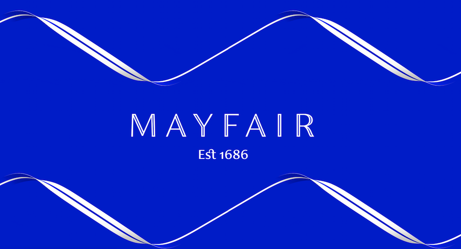 Mayfair brand print design by Someone in London