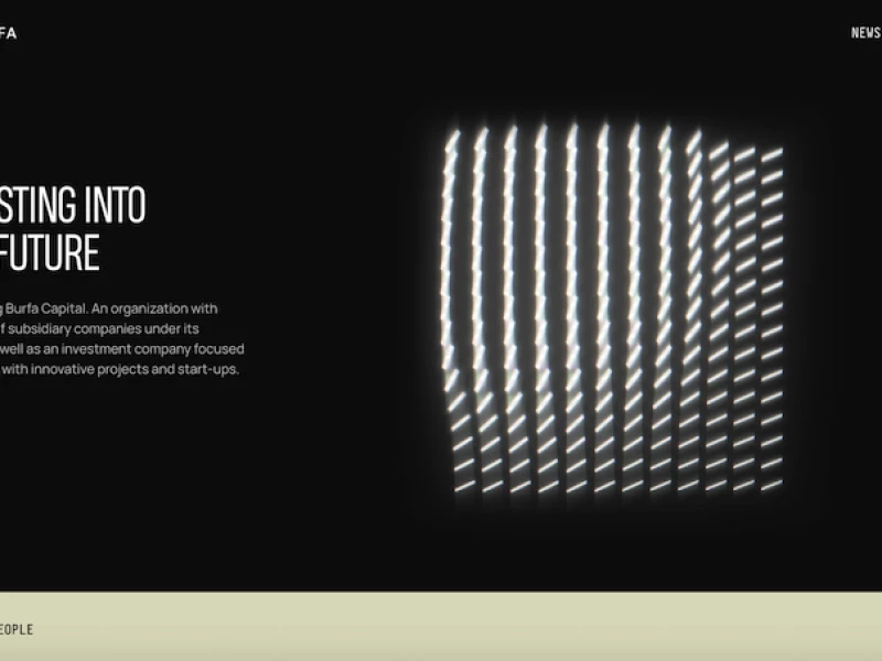 Burfa website design by Zgraya Studio