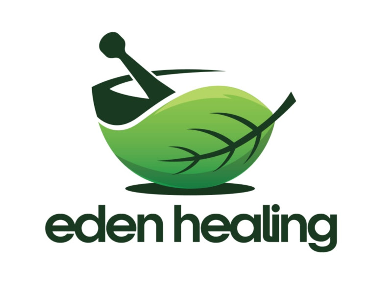 Eden Healing Logo Design – Natural origins