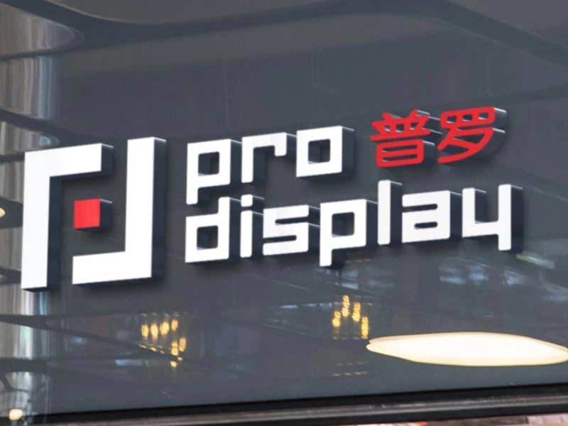 Pro Display logo design