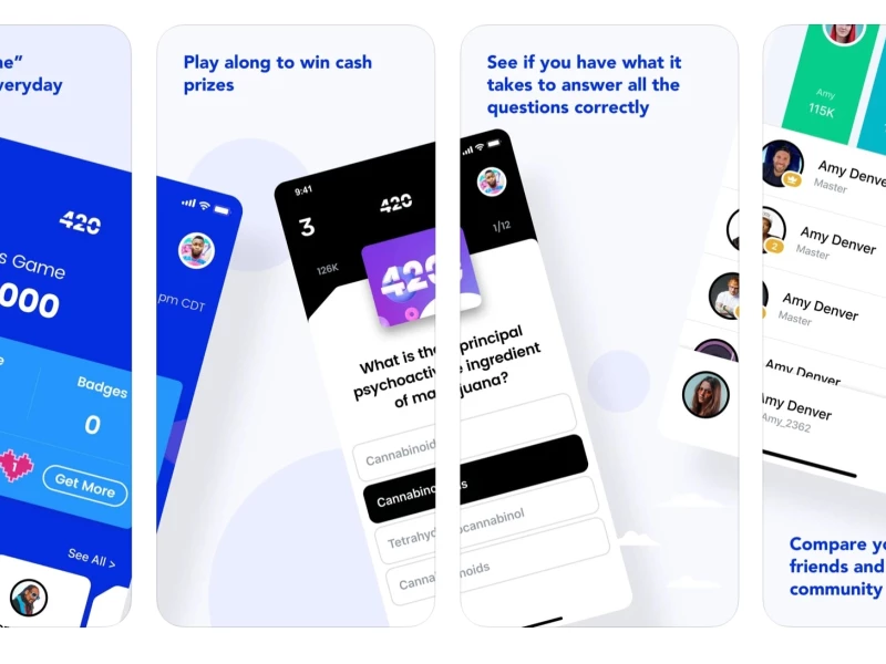420Trivia App Design