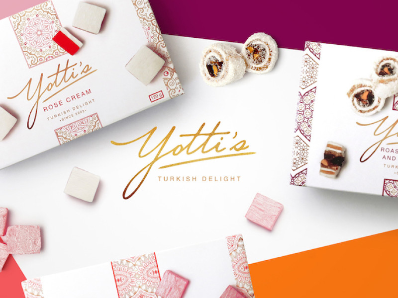 Yotti’s Turkish Delight Package Design