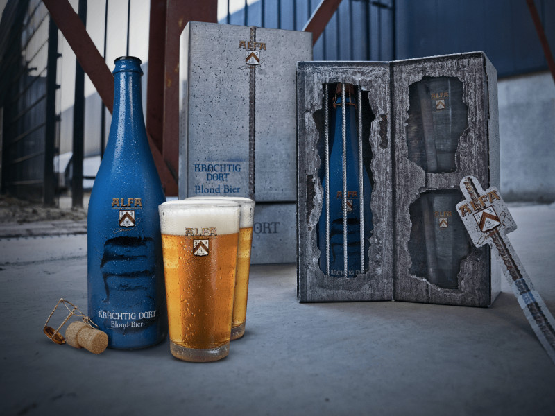 Alfa Beer package design