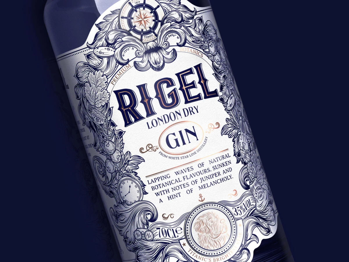 Rigel packaging design by Graphic Brands