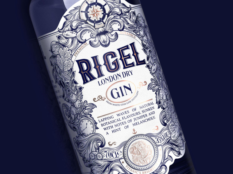 Rigel packaging design by Graphic Brands