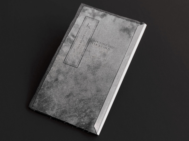 Keefer Bar print design by One Design Agency