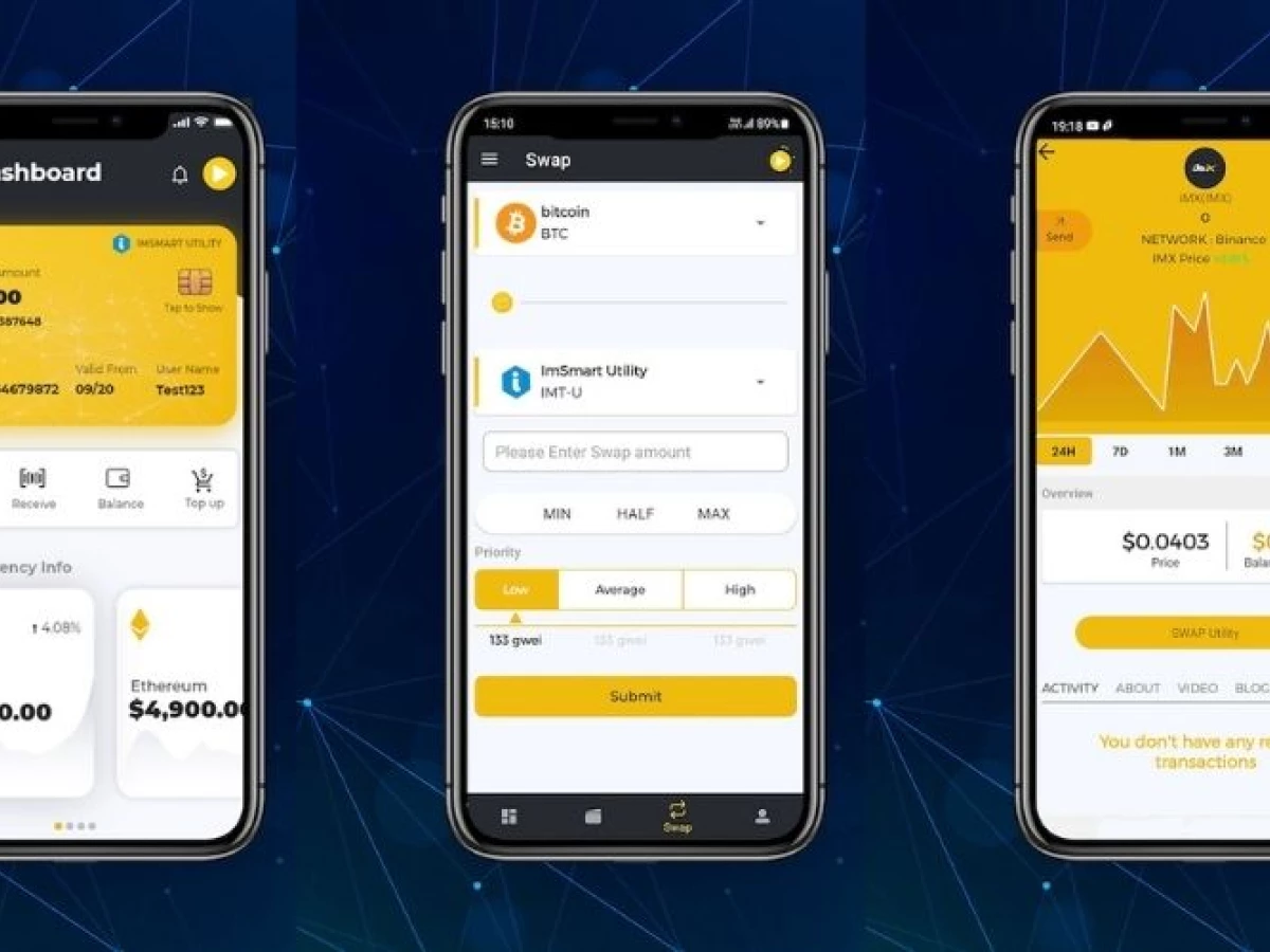 iMX app design by Perfection Geeks