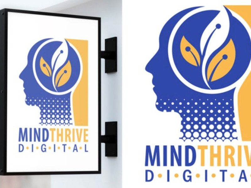 MindThrive Digital Logo Design