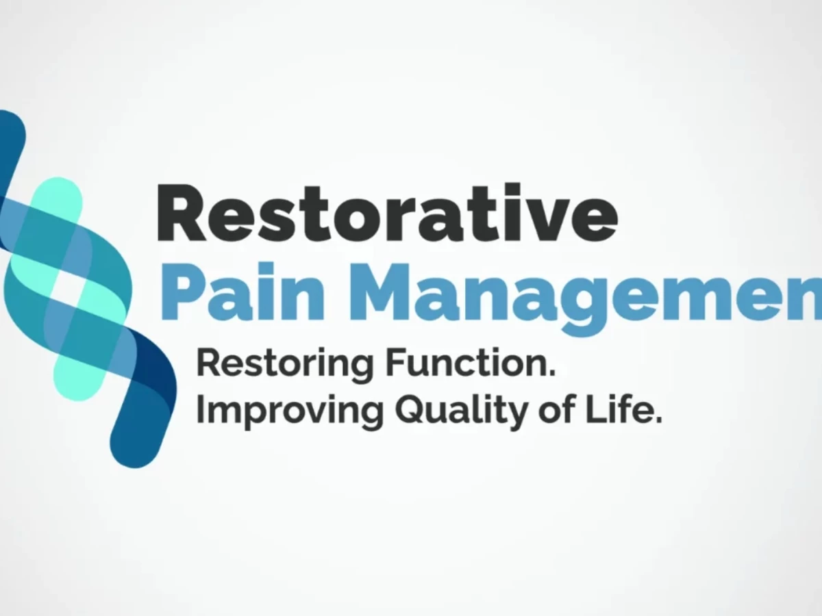 Restorative Pain Management Print Design