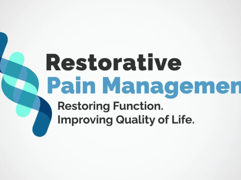 Restorative Pain Management Print Design