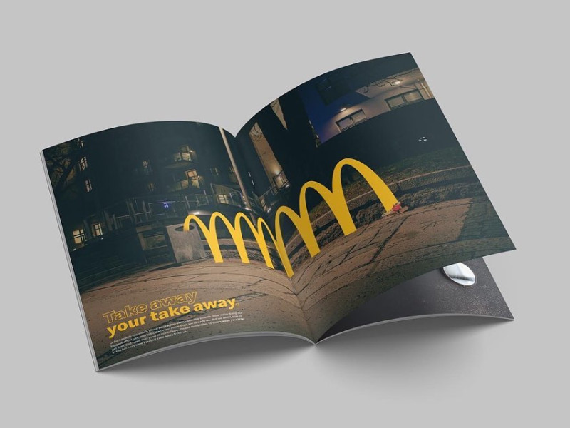 McDonald's Print Design