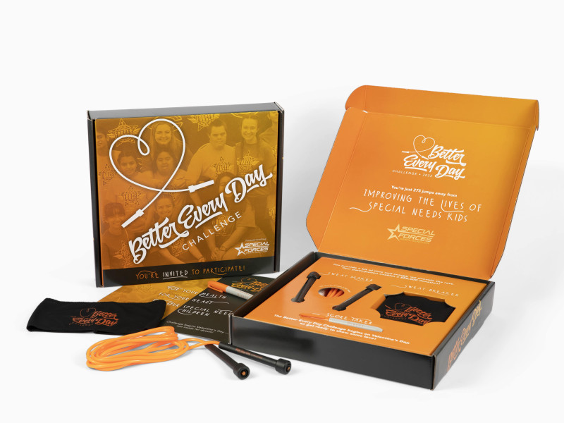 Better Every Day Challenge packaging design