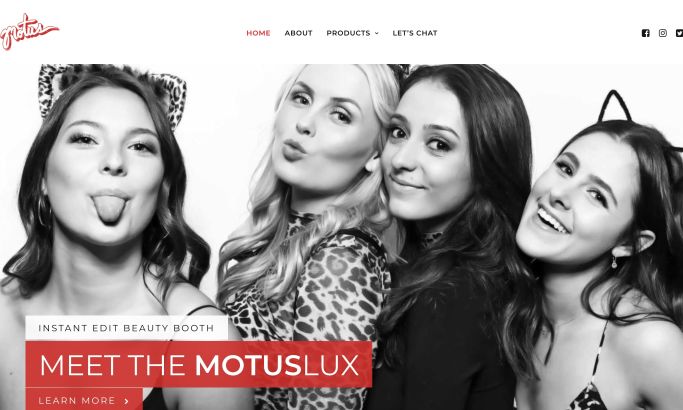 Motus Website Design