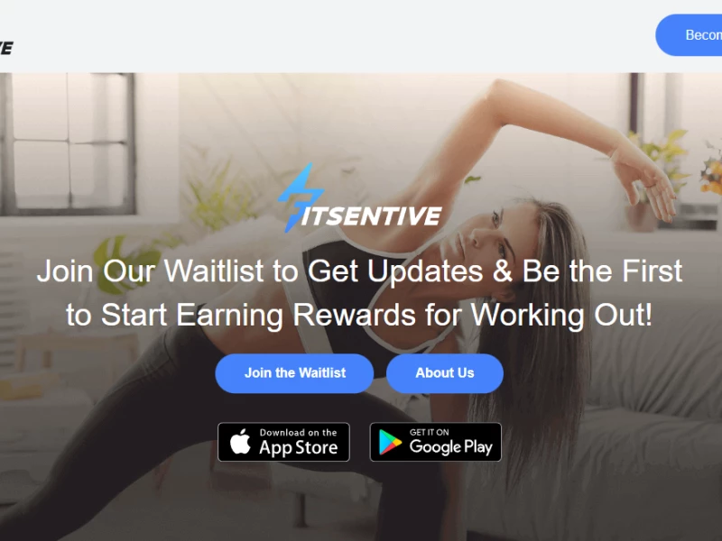 Fitsentive App Design