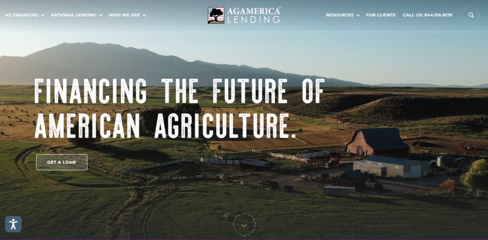 AgAmerica Website Design