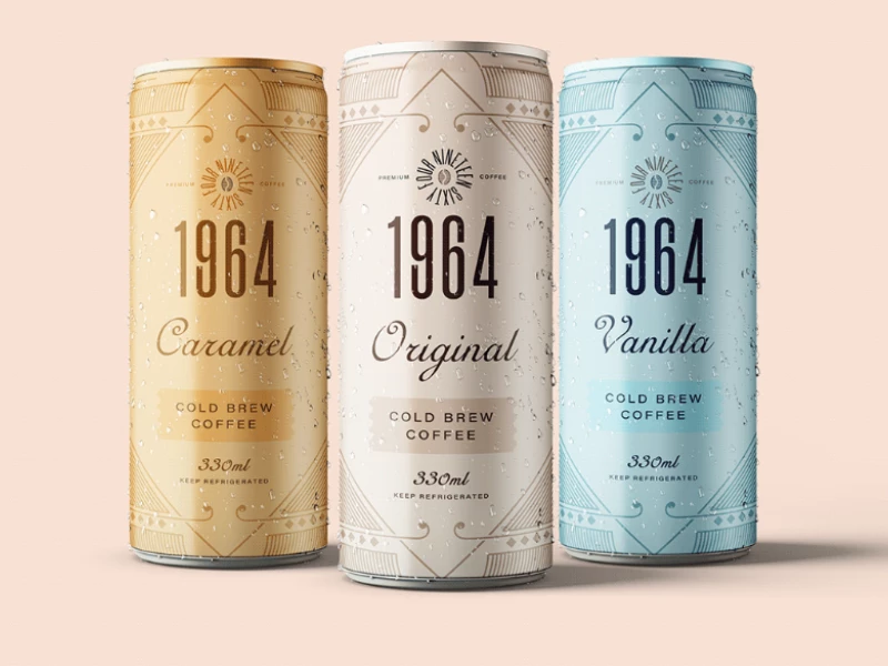 1964 Coffee Packaging Design