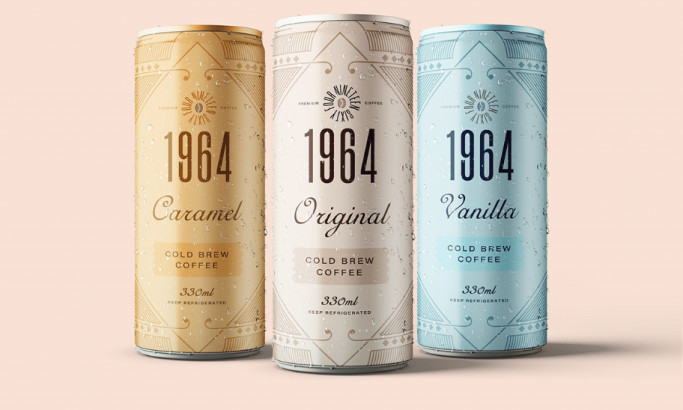 1964 Coffee Packaging Design