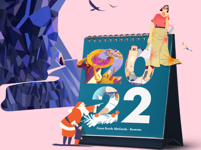 2022 Calendar Print Design