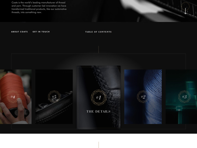 Coats Beautiful Homepage