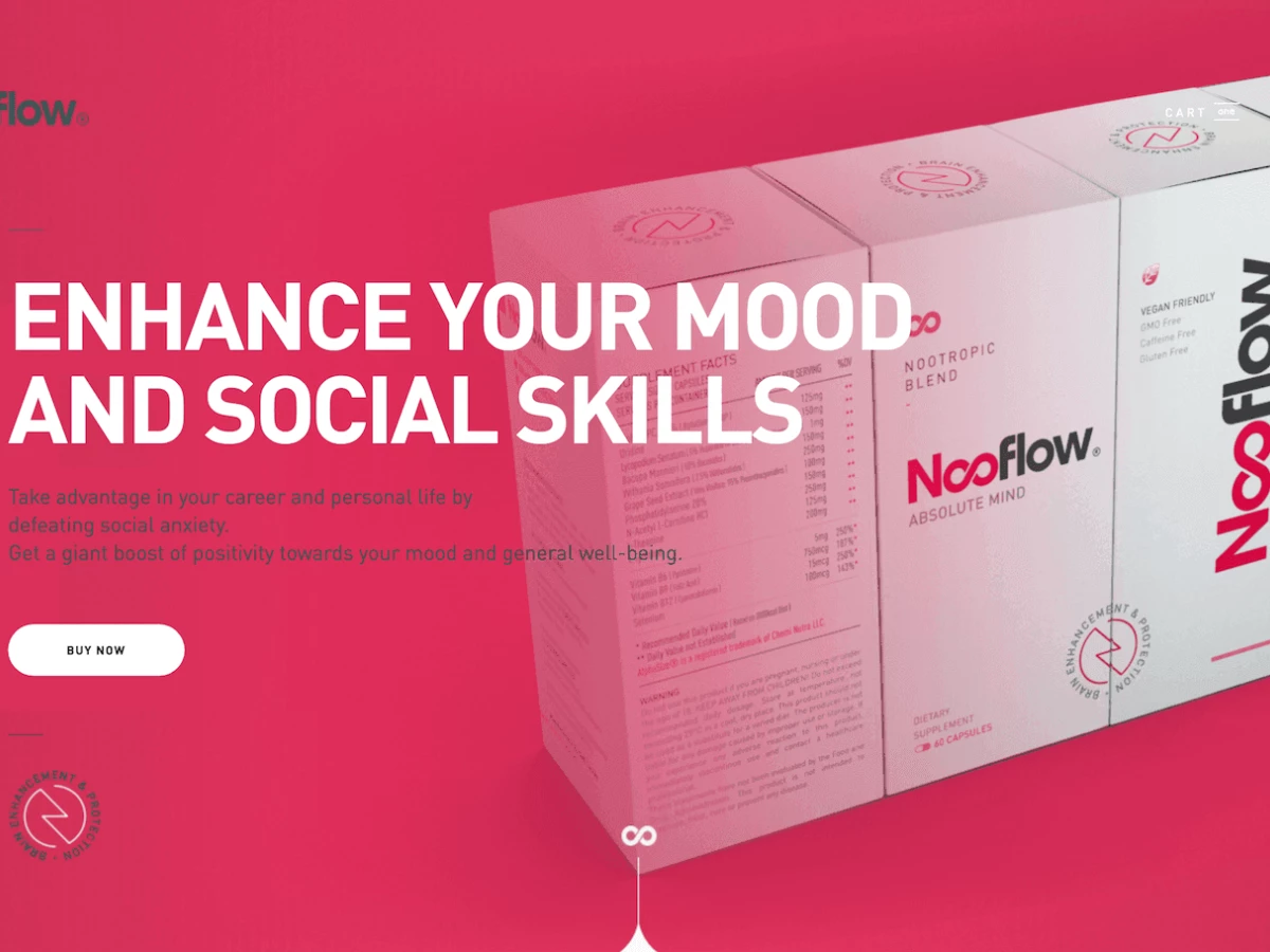 Nooflow Bright Website Design