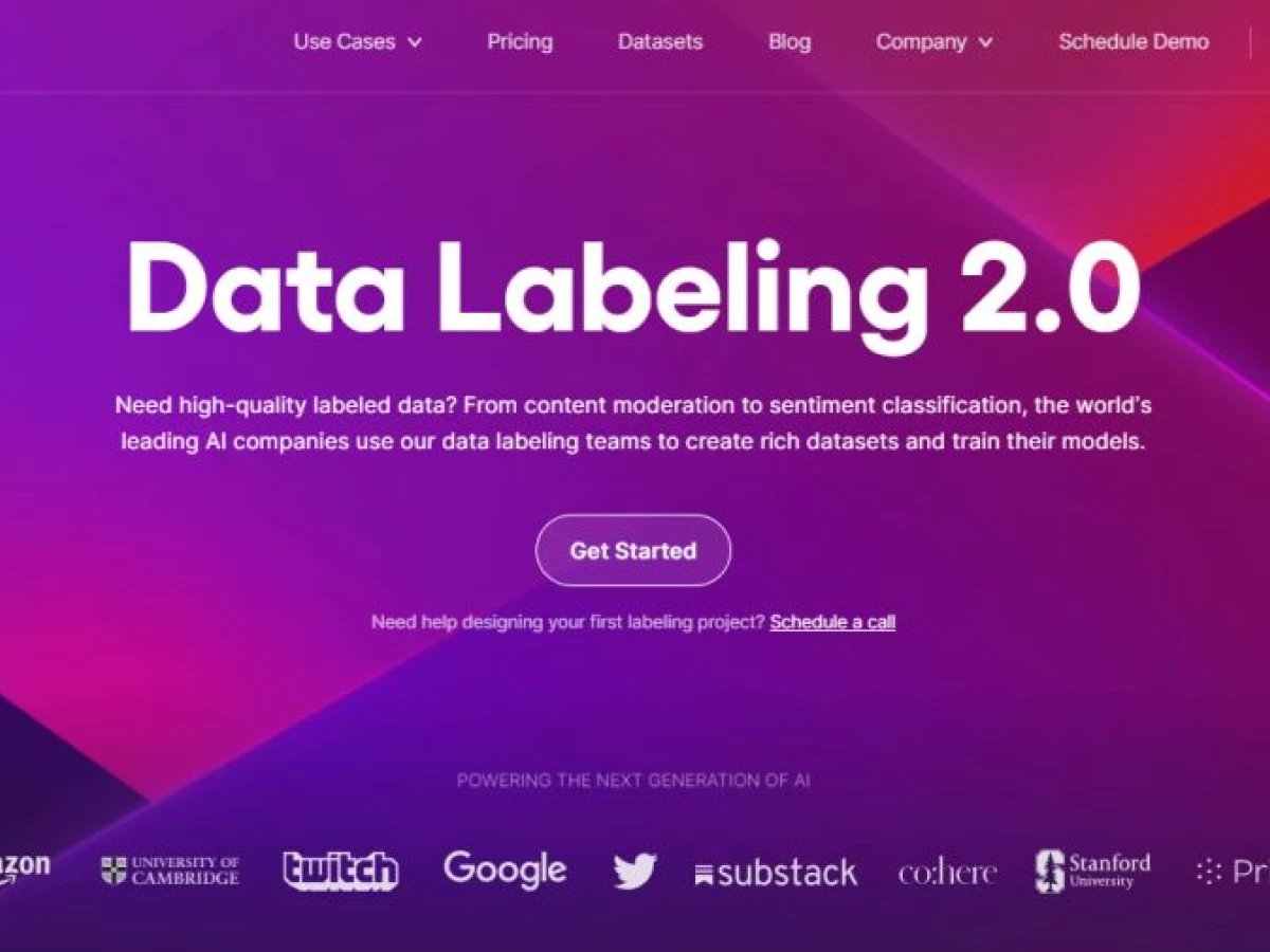 Surge AI Web-Based App