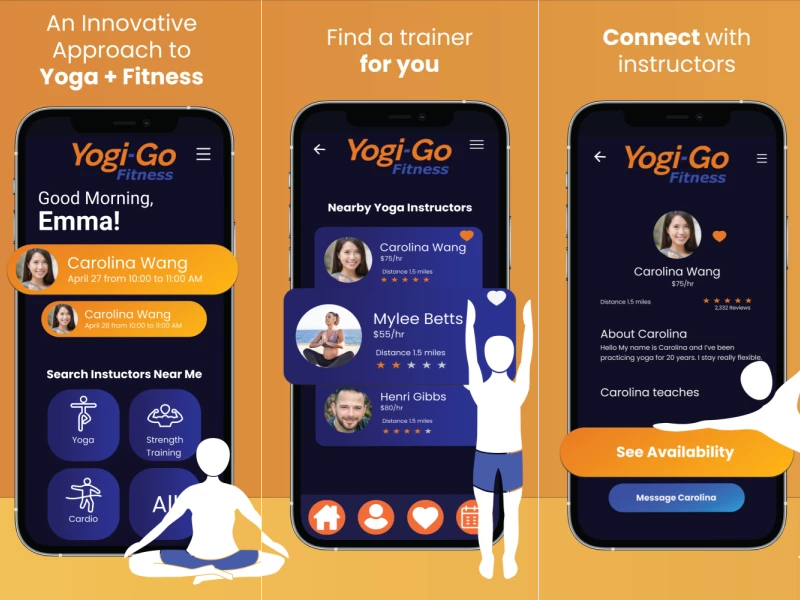 Yogi-Go App Design