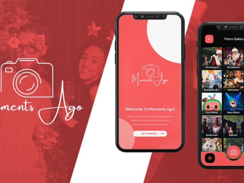 Moments Ago App Design