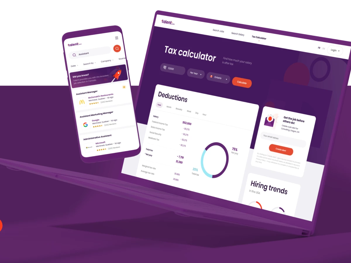 Talent App Design